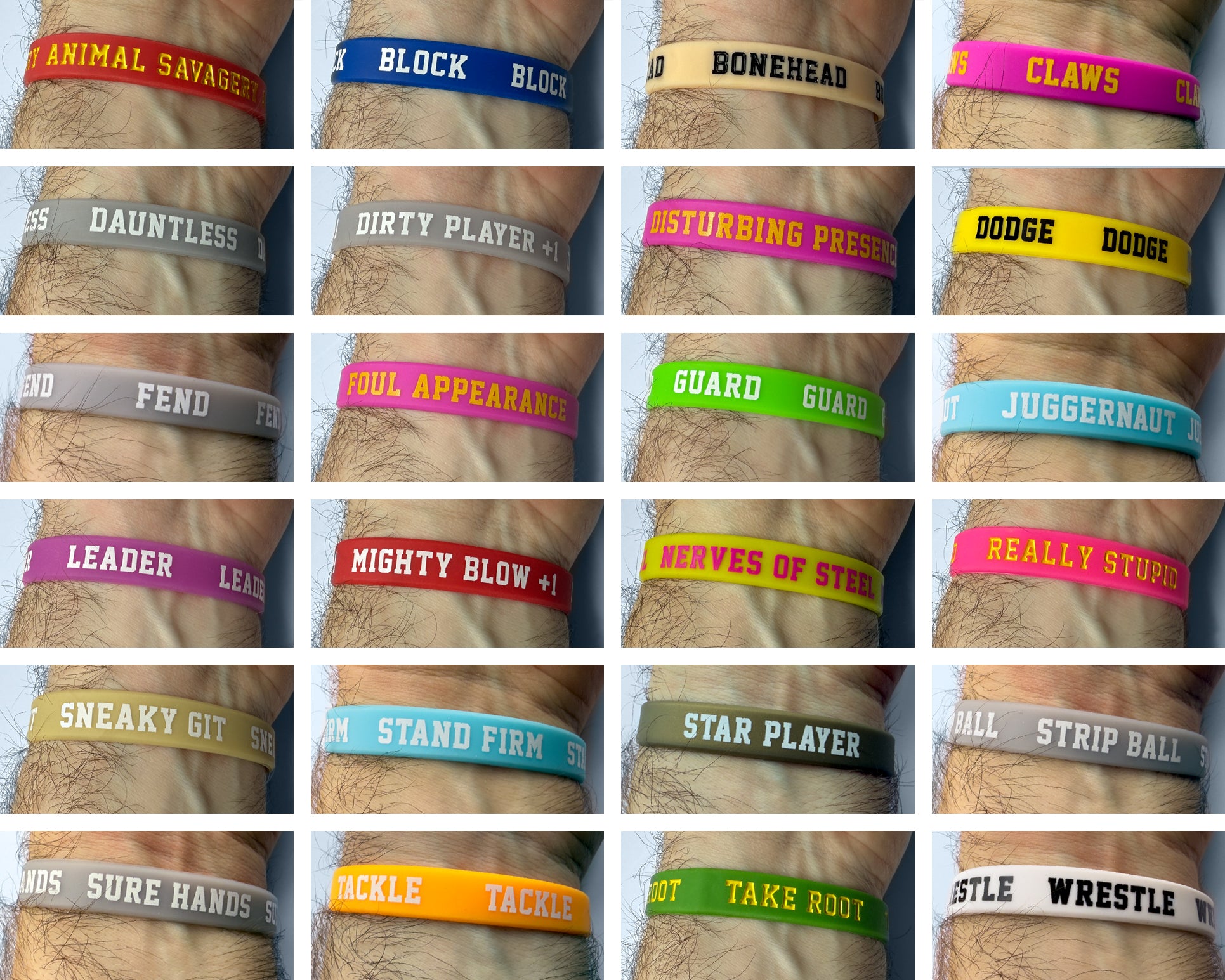Charlie Victor WristFlex Bands