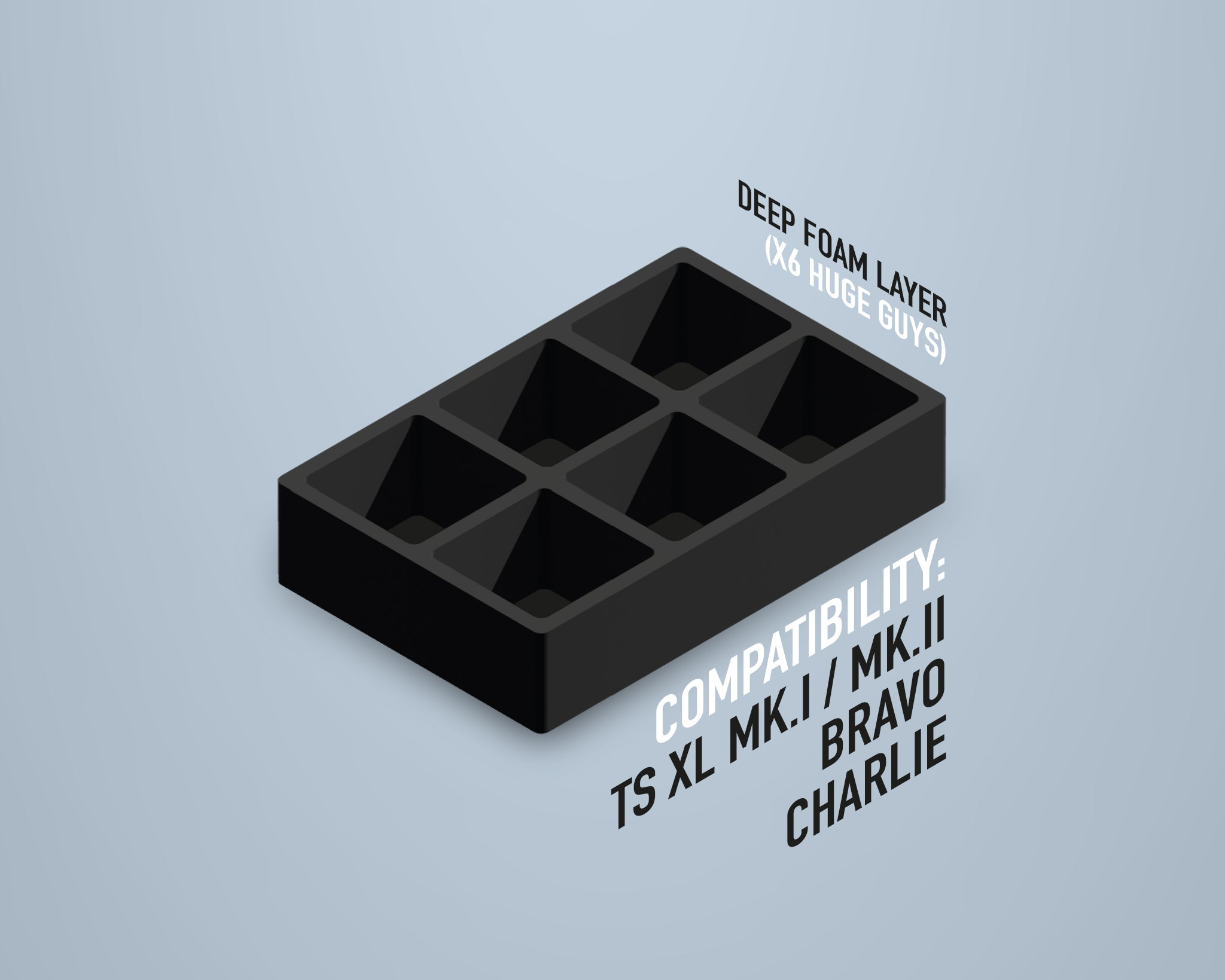 Thick Skull Case & Archive Foams