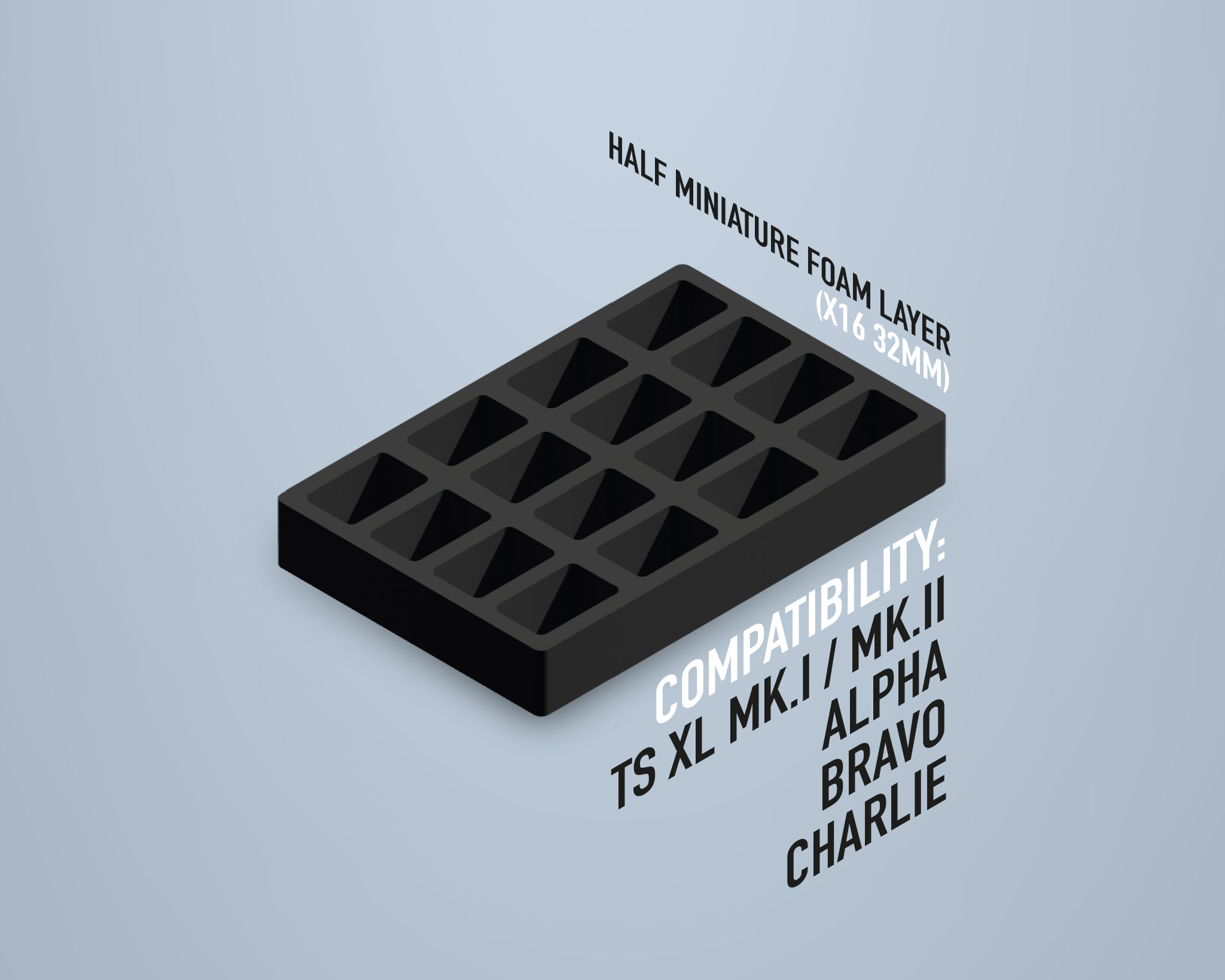 Thick Skull Case & Archive Foams