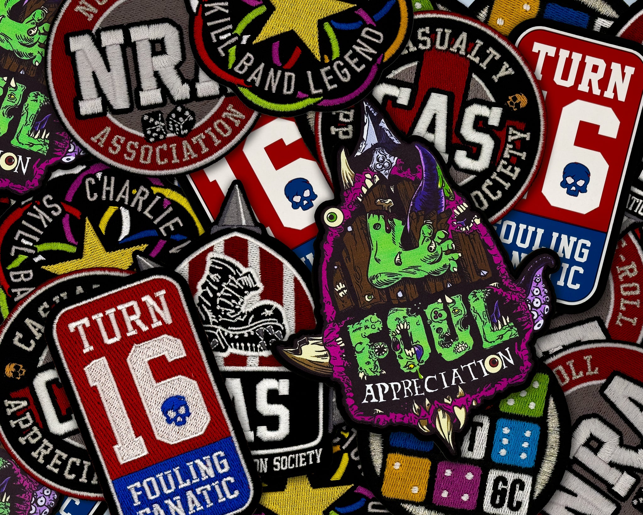 Embroidered, PVC & UV Patches