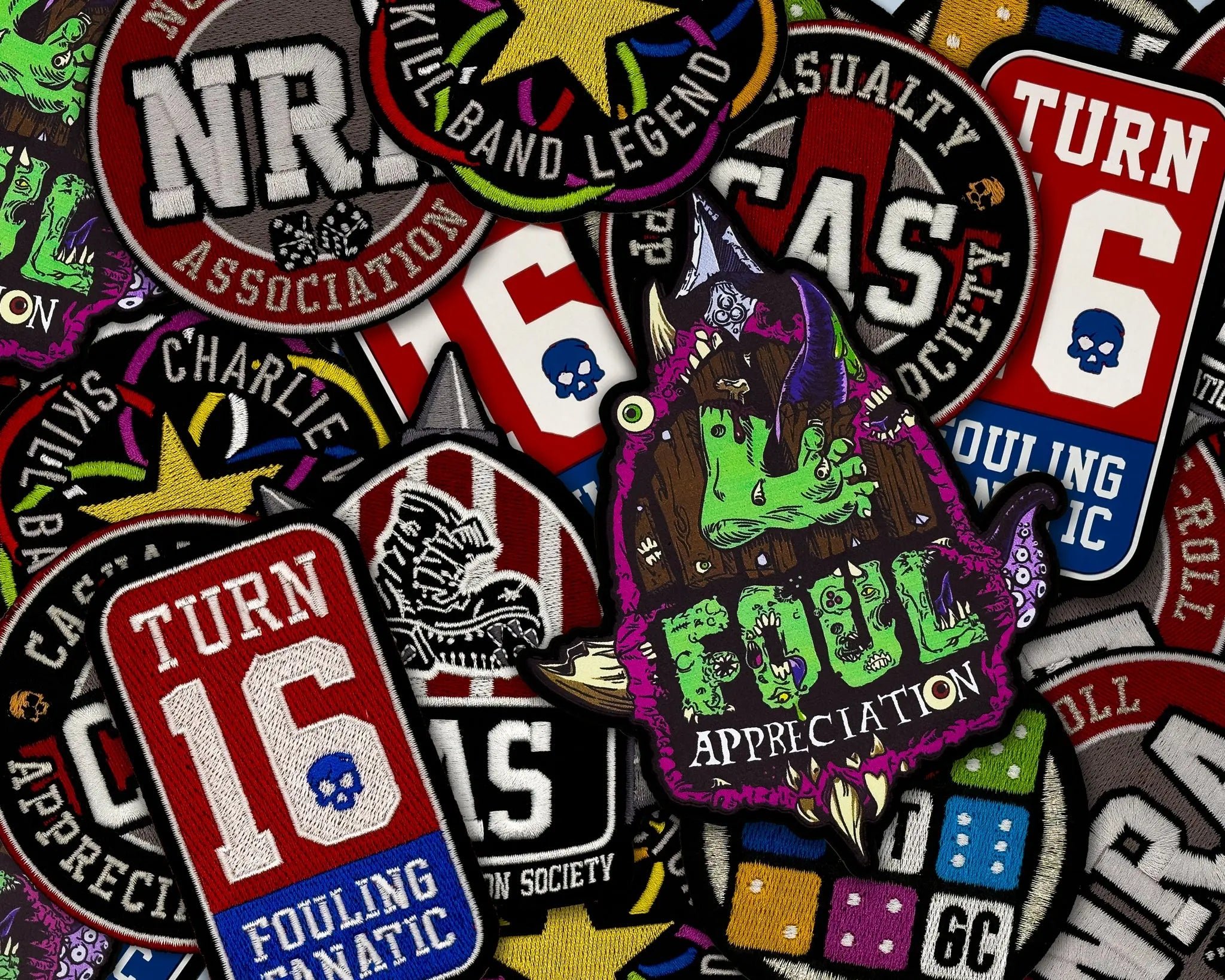 Embroidered, PVC & UV Patches Charlie Victor Products Ltd