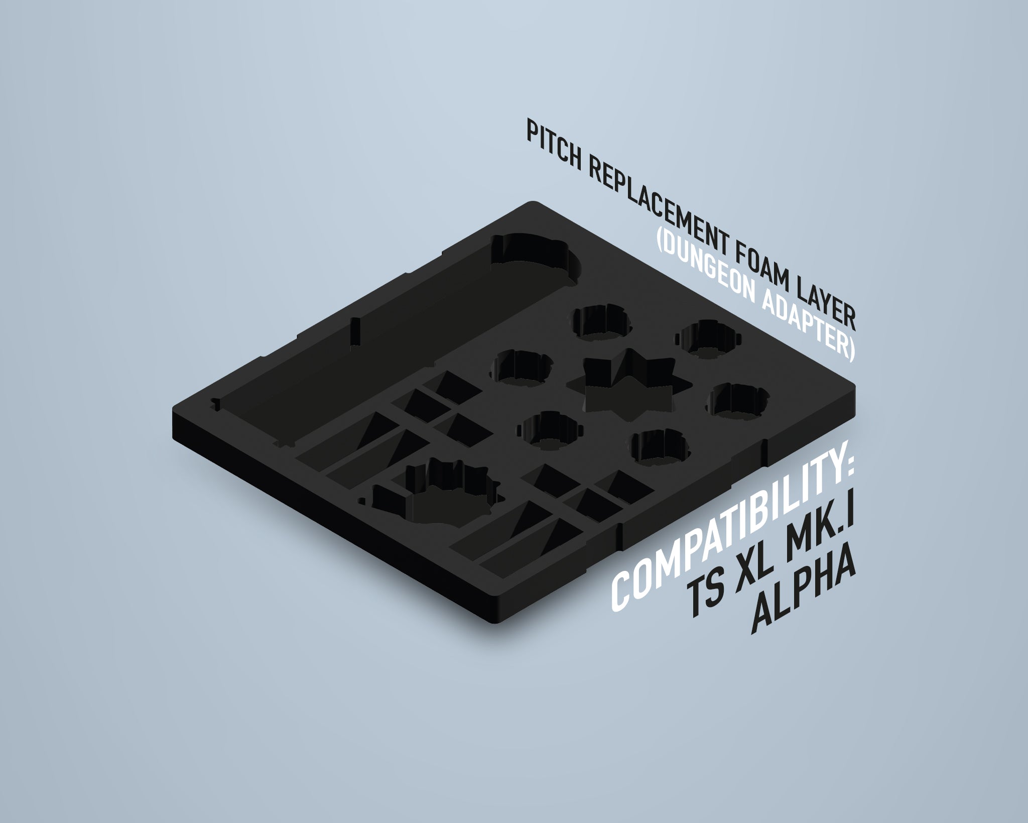 Thick Skull Case & Archive Foams