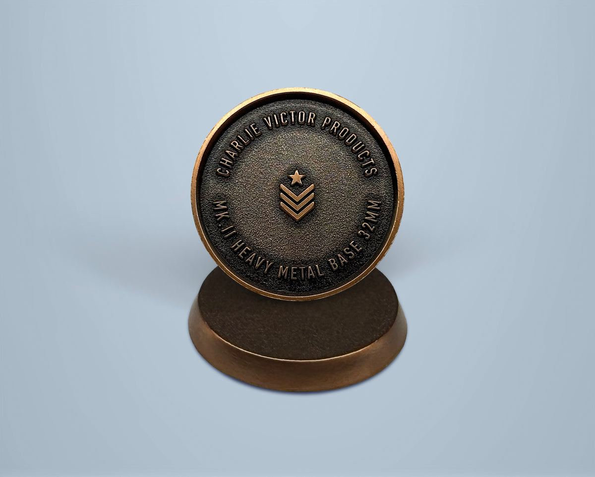MK.II Heavy Metal Miniature Bases