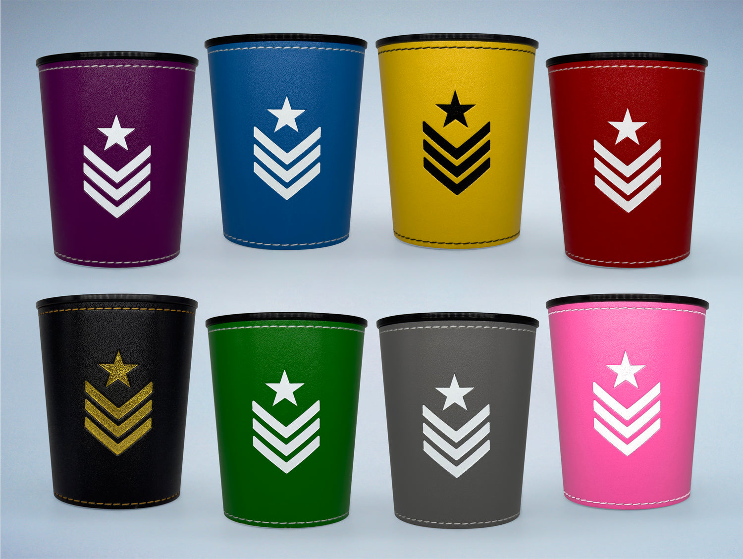 Official Charlie Victor MK.II Dice Cups &amp; Mats