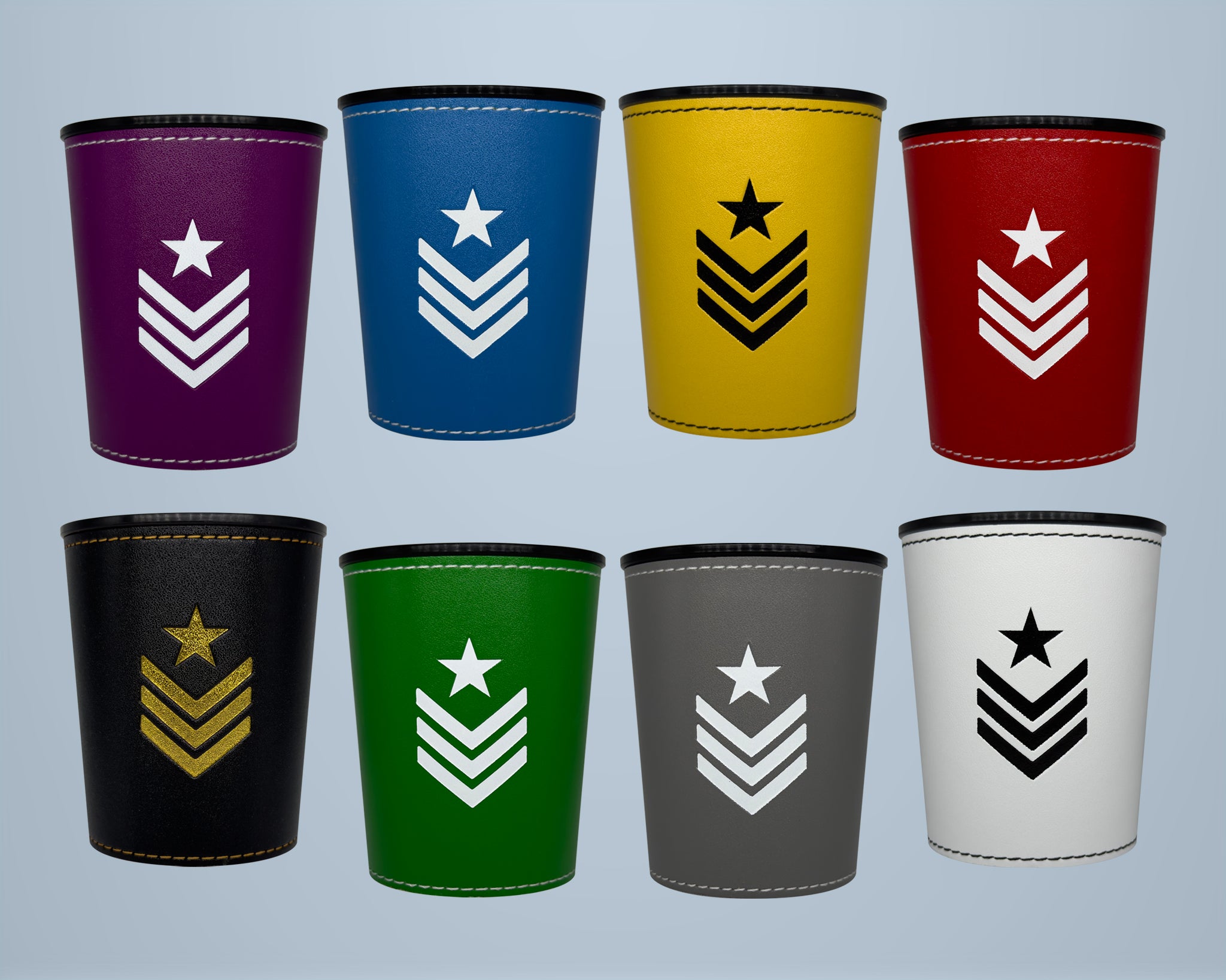 Official Charlie Victor MK.II Dice Cups &amp; Mats
